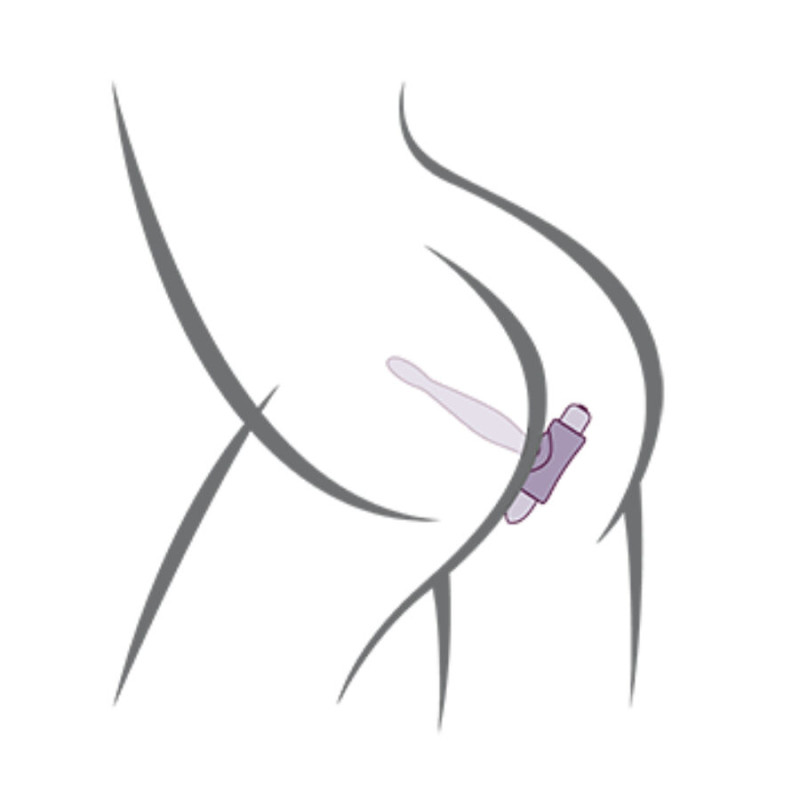 Rocks- off - petite sensations teazer anal plug vibrator purple 7