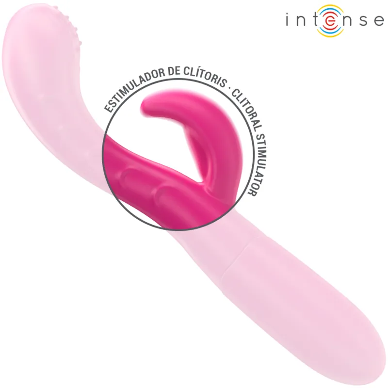 Intense - amara vibrator with stimulating tongue 10 vibrations pink 4