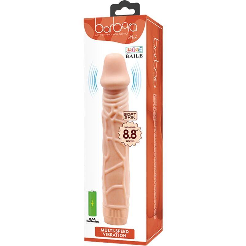 Baile - bob realistic vibrator 22.5 cm flesh 5