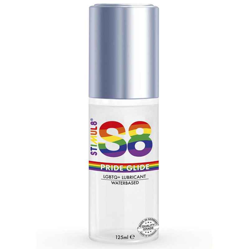 Stimul8 - s8 glide pride lubricant 125 ml