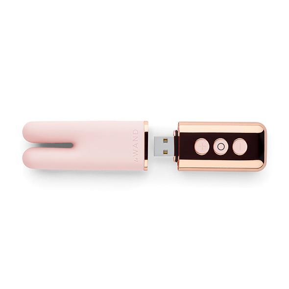 Le Wand - Deux Twin Motor Rechargeable Vibrator Rose Gold 11