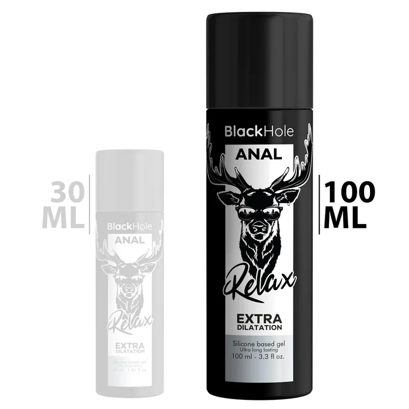 Black Hole Gel Silicone Base Anal Dilation 100 Ml 1