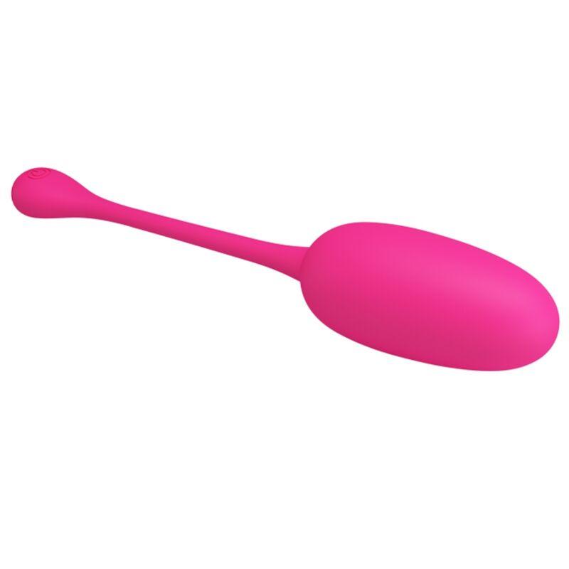 Pretty Love - Knucker Pink Rechargeable Vibrating Egg