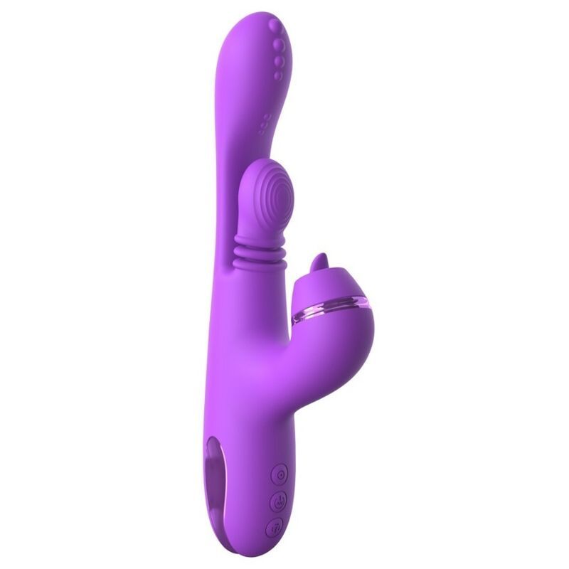Fantasy for her - intimotion pulse pro vibe rabbit vibrator purple 1
