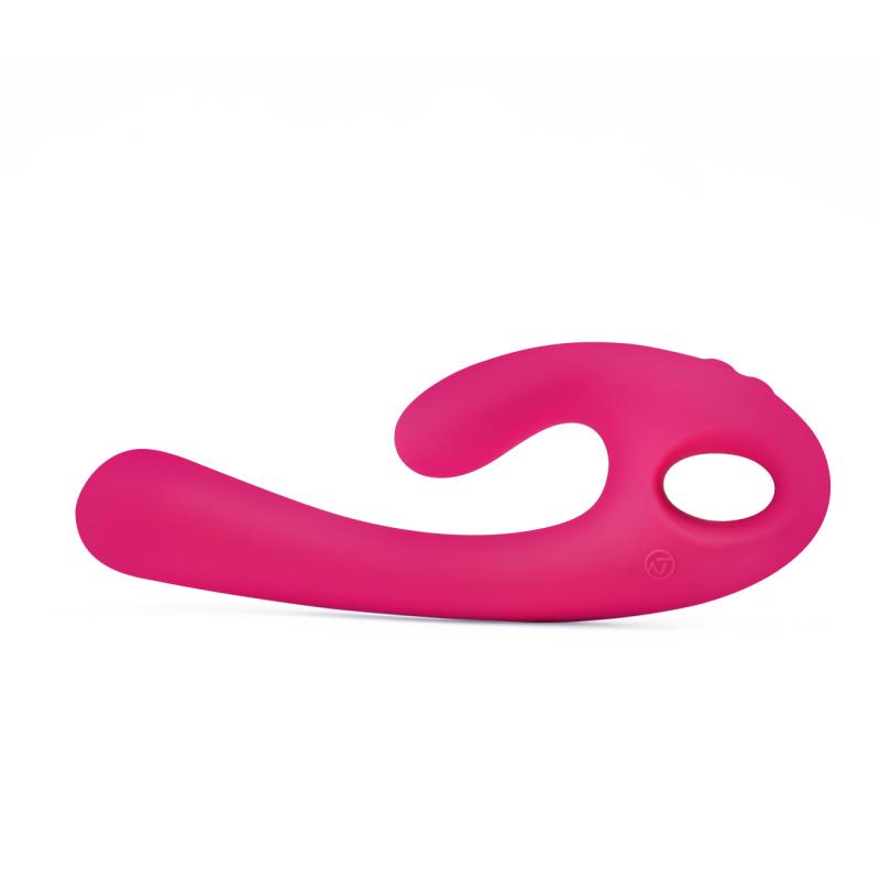 Nomi Tang - Flex Bi Bendable Dual Stimulation Vibrator Pink