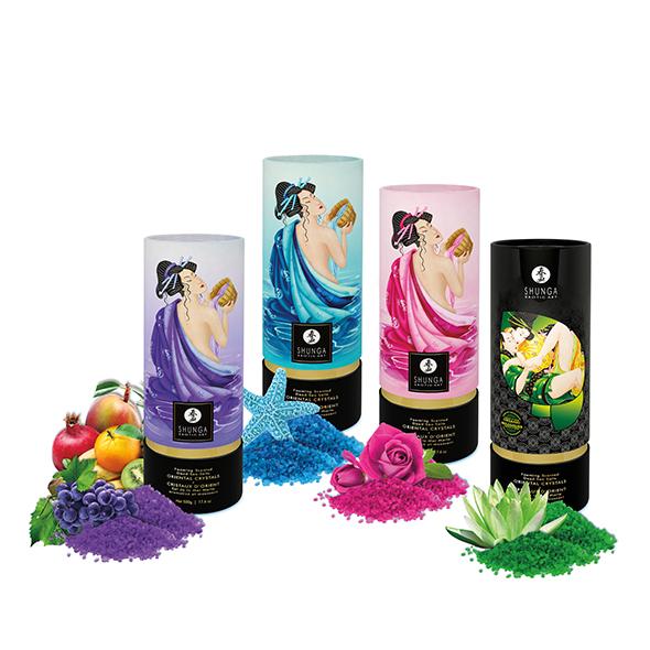 Shunga - Oriental Crystals Bath Salts Lotus Flower 500 Gram 4