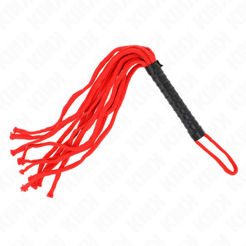 Kink - rojo rope whip 56 cm 4