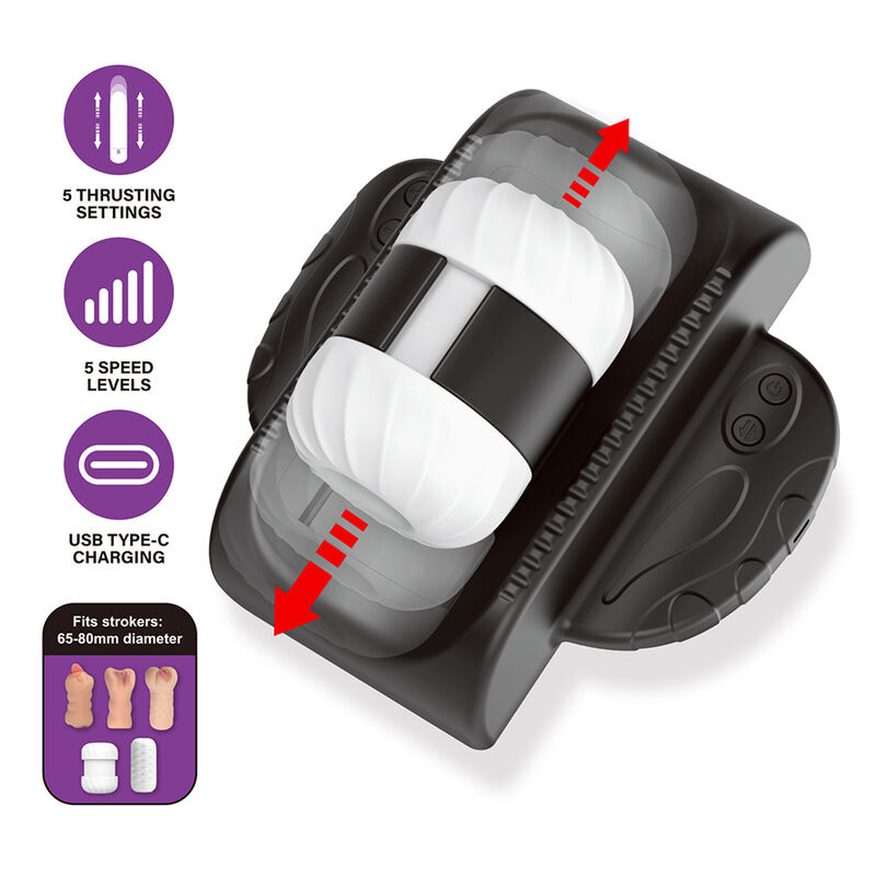 Pretty love - calista universal automatic masturbator black 9