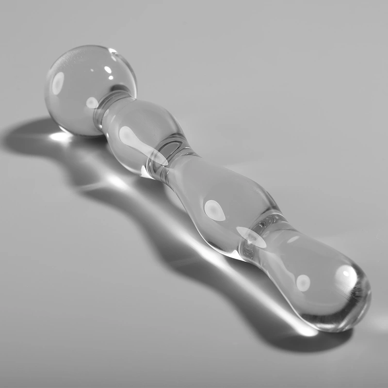 Nebula series by ibiza - model 13 dildo borosilicate glass clear 18 cm -o- 3.5 cm 1