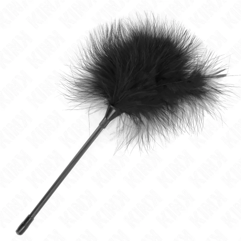 Kink - Black Tickle Feathers Used For The Bondage Kit 27 Cm 1