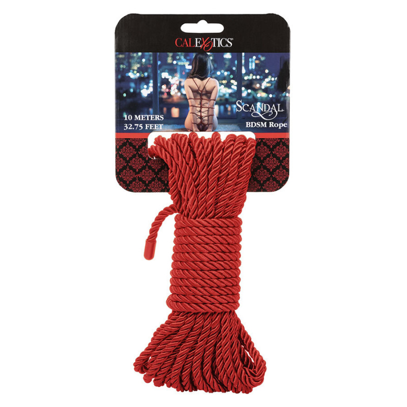 Calexotics - scandal red bdsm rope 10 m