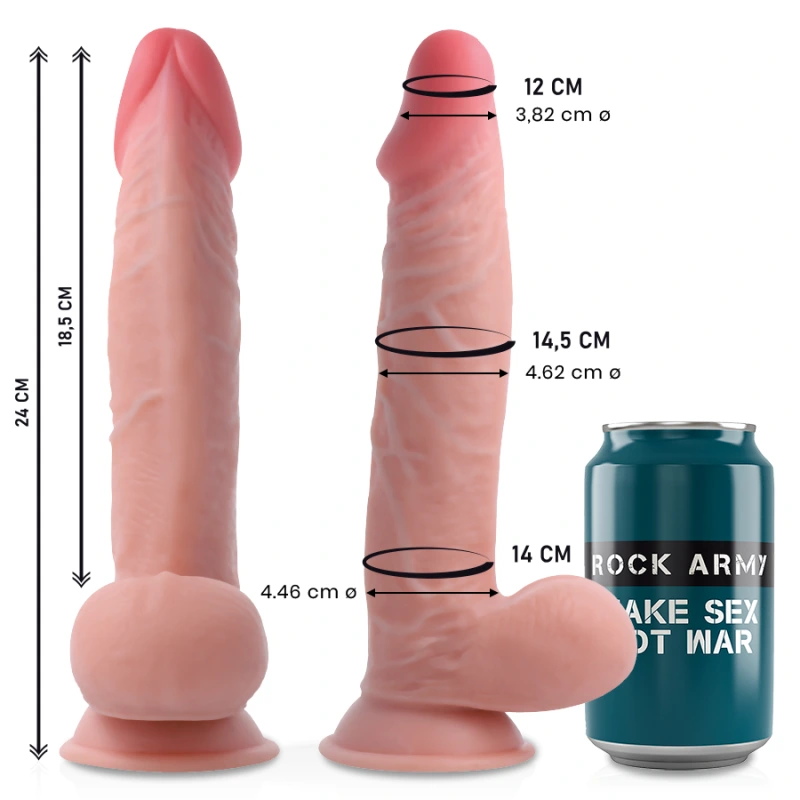 Rockarmy - dual density sherman 24 cm -o- 4.62 cm