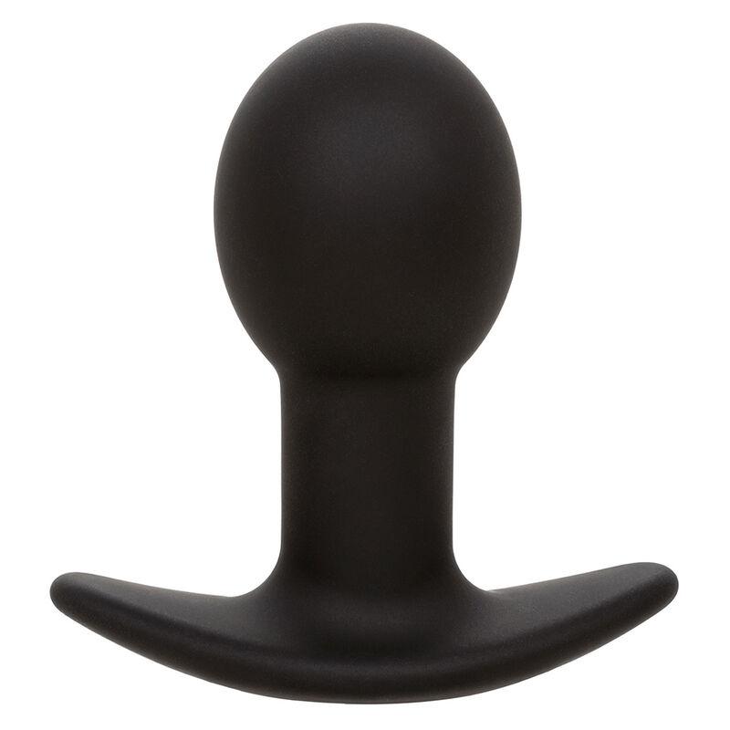 Calexotics - Rock Bottom Anal Plug 10 Vibrations Silicone Black