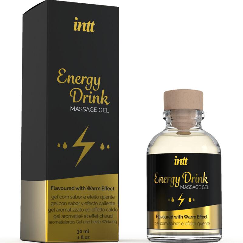 Intt - Massage Gel With Flavored Energy Ca Drink And Heating Effect 1