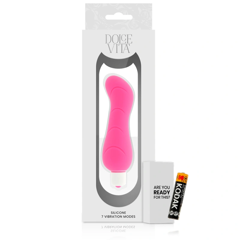Dolce vita - g-spot pink silicone 4