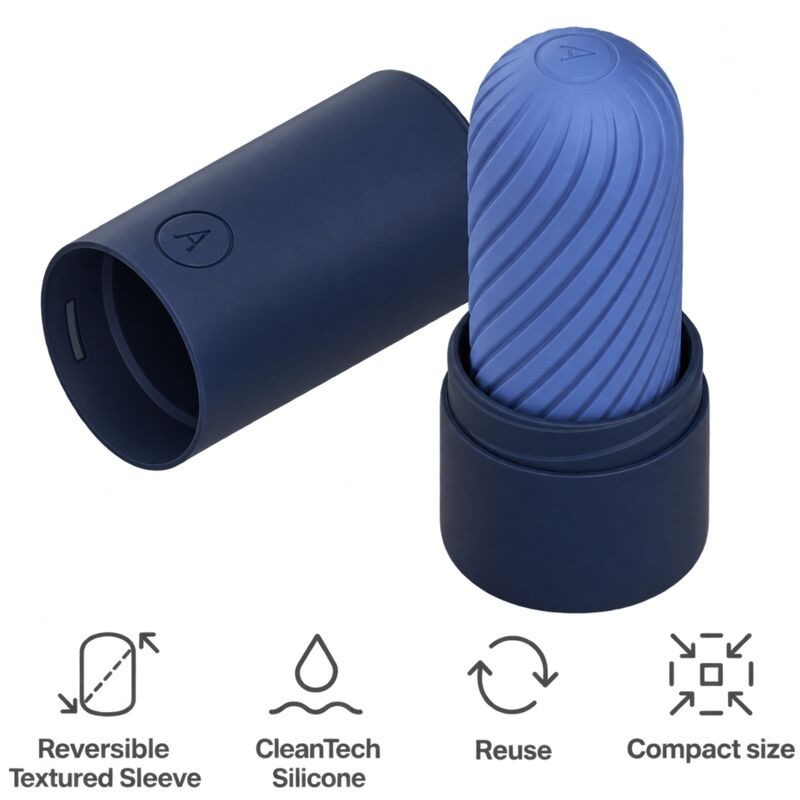 Arcwave - ghost reversible silicone stroker blue 2