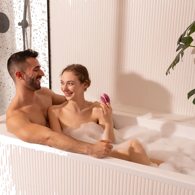 We-vibe - sync 2 adjustable couples vibrator rose 8