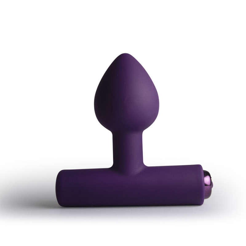 Rocks-off - nova astryx rechargeable premium & powerful anal plug 16 function purple 1