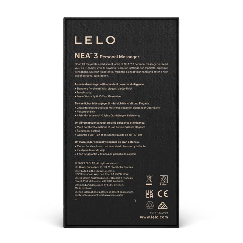 Lelo - Nea 3 Personal Massager Alien Blue 3