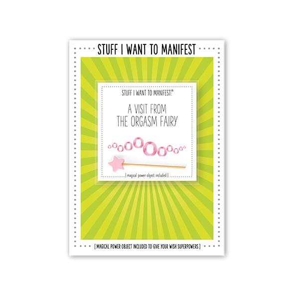 Warm Human - Manifest Greeting Card Orgasm