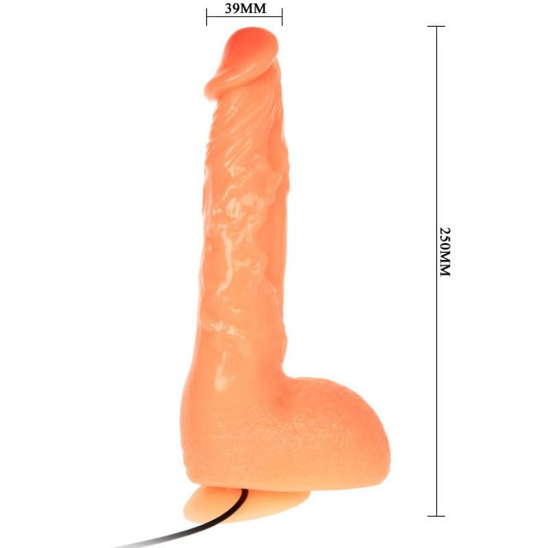 Baile - penis vibration dildo with vibration realistic sensation 2