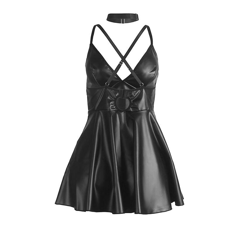 Subblime - 955373 dress with black leather straps s/m 5