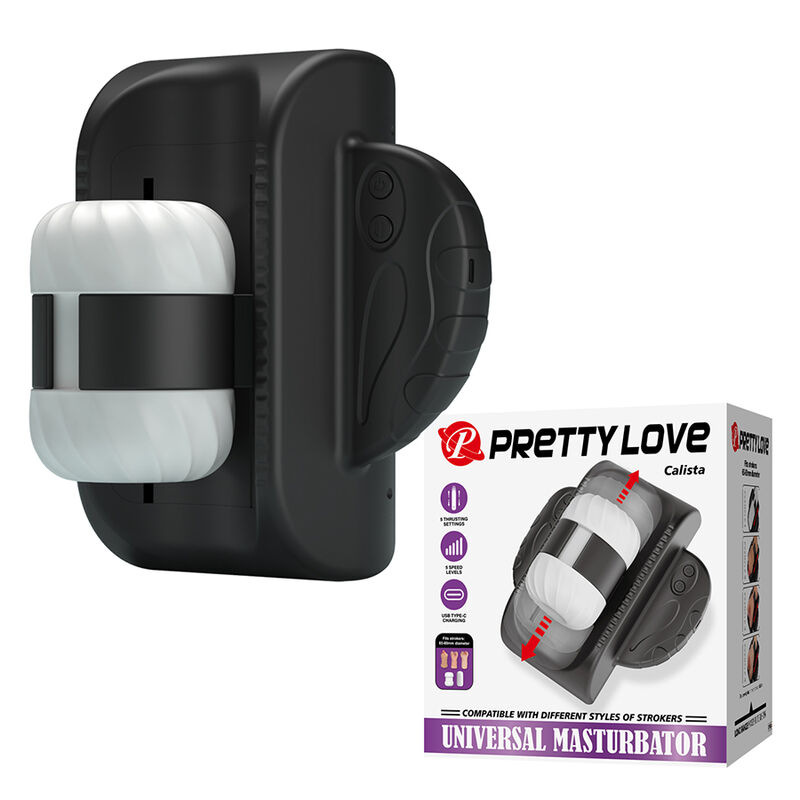 Pretty love - calista universal automatic masturbator black 1