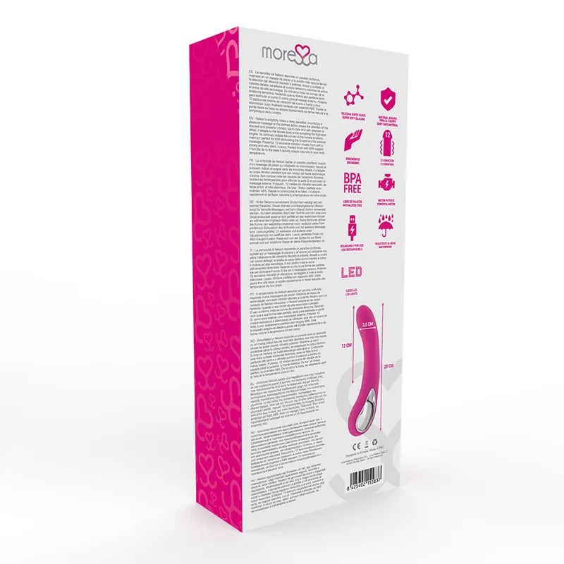 Amoressa Nelson Premium Silicone Rechargeable 3