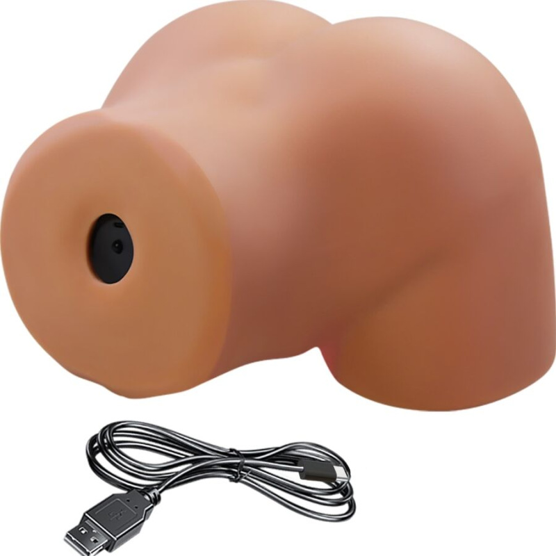 Crazy bull - ilana realistic female butt vibrator and sucker with sound 6.8 kg 3