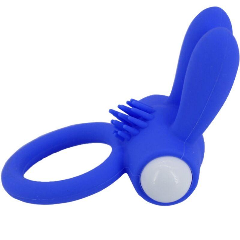 Armony - mr bunny vibrator ring silicone blue 3