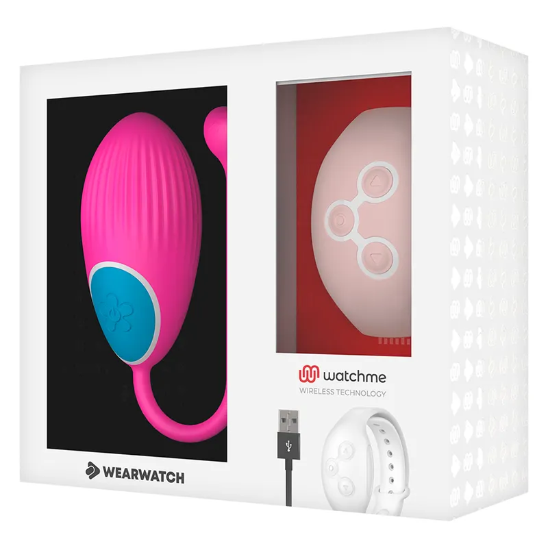 Wearwatch Egg Wireless Technology Watchme Pink - Vibračné Vajíčko