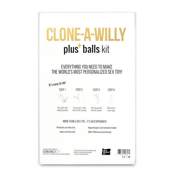 Clone-A-Willy - Kit Including Balls Beige