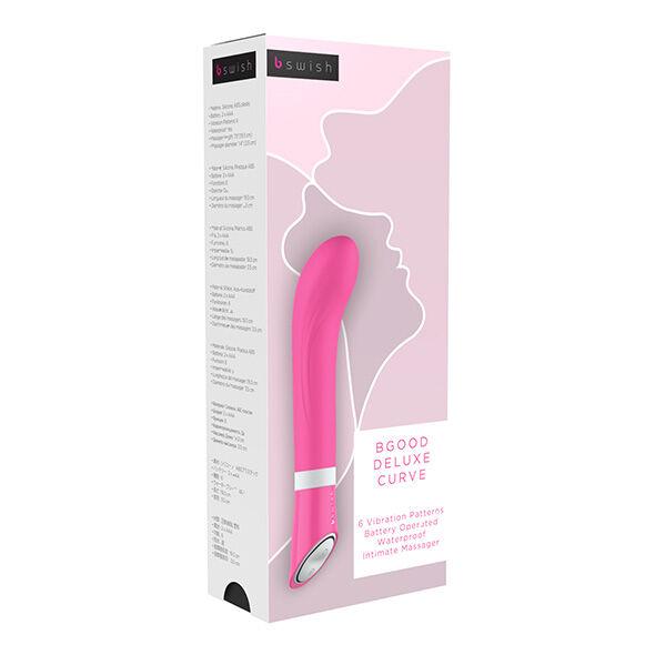 B Swish - B Good Deluxe Curve Pink - Vibrátor 1