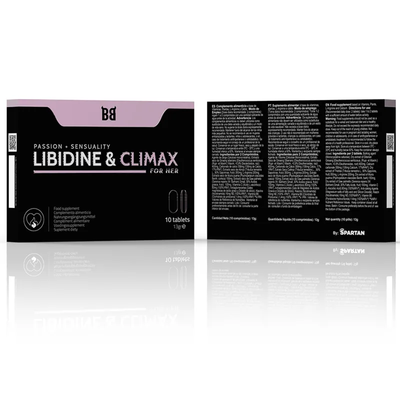 Blackbull By Spartan - Libidine & Climax Passion + Sensuality For Her 10 Tablets