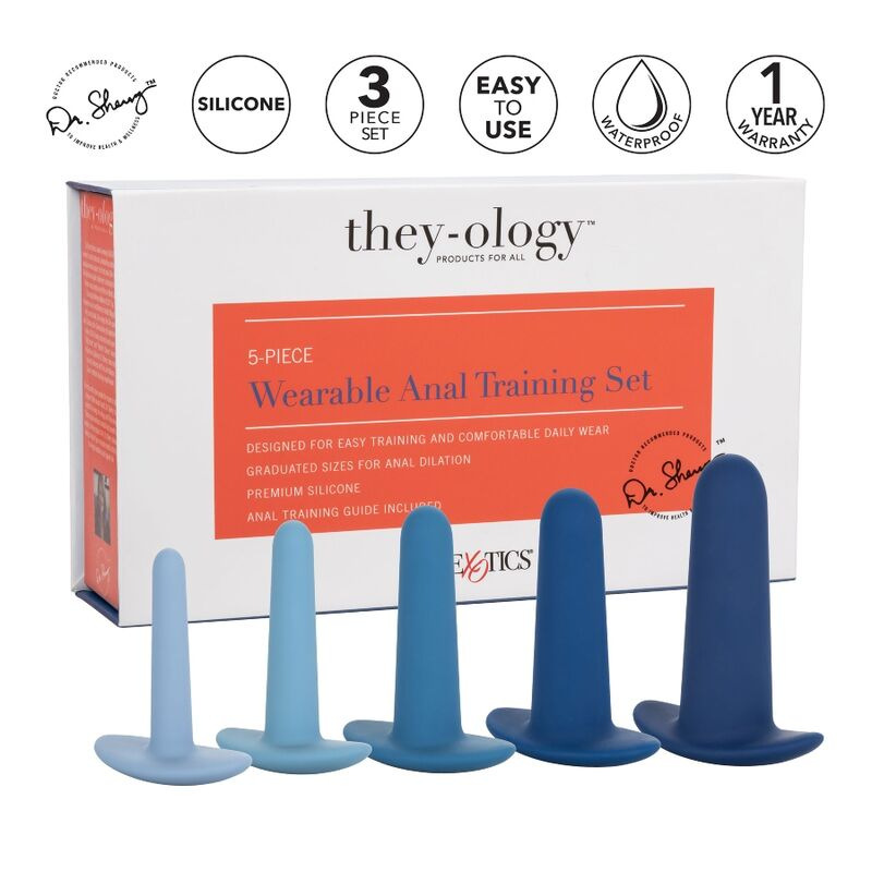 Calexotics - wearable anal training set 5 pieces 1