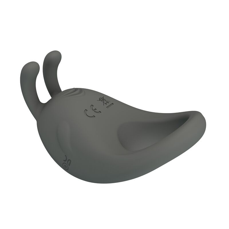 Pretty love - rechargeable vibrating ring with rabbit stimulator 6