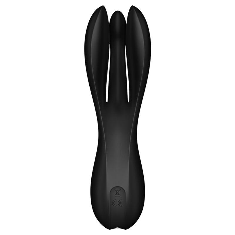 Satisfyer Threesome 2 Vibrator - Black 3