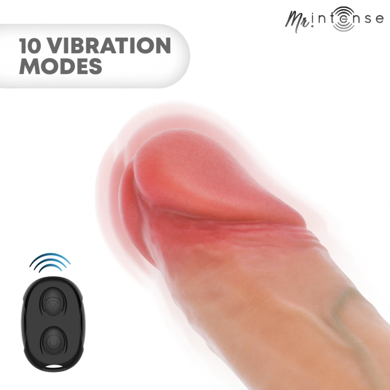 Mr intense - arnold m ultra-realistic vibrating penis sleeve 14.5 cm -Ø- 4 cm 1