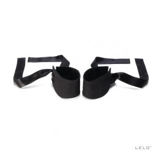 Lelo Etherea Silk Cuffs Black
