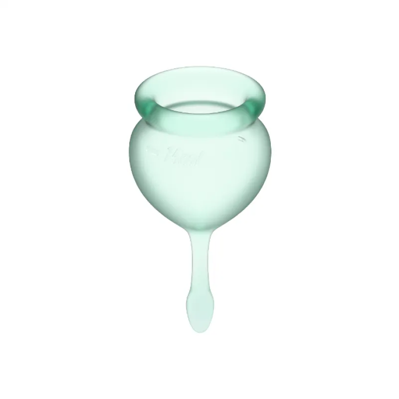 Satisfyer Feel Good Menstrual Cup Light Green  15+20ml