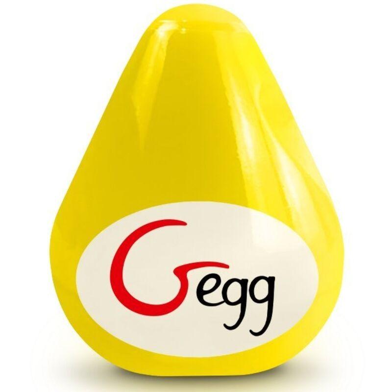 Gvibe Textured And Reusable Egg - Yellow