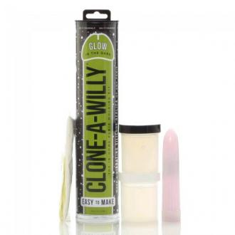 Clone A Willy  Clone Glow In The Dark Green Vibrating Kit