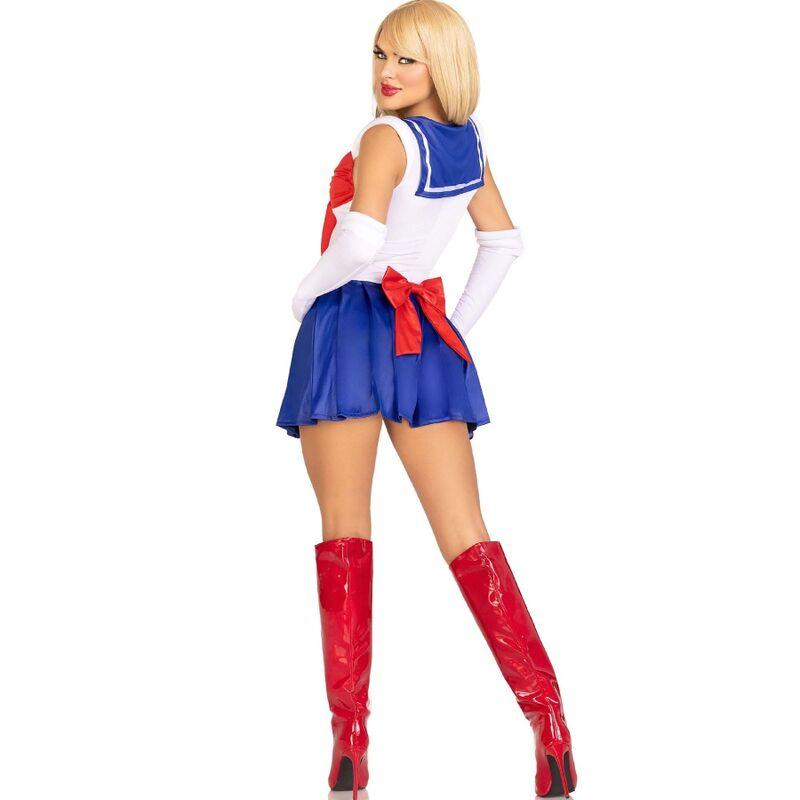 Leg avenue - costume sexy sailor multicolor s 5