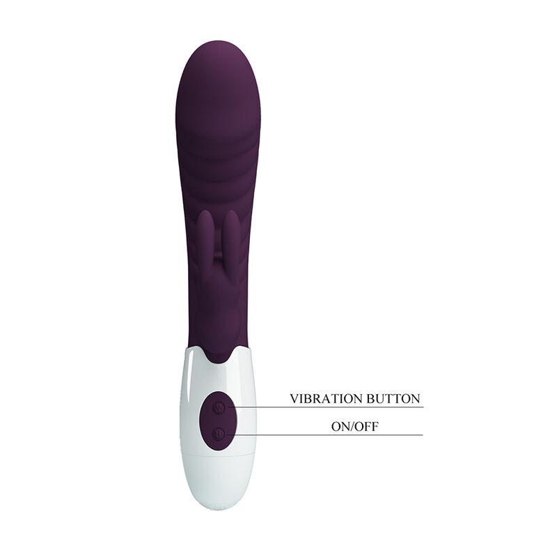 Pretty love - naughty bunny 30 function rabbit vibrator purple 7