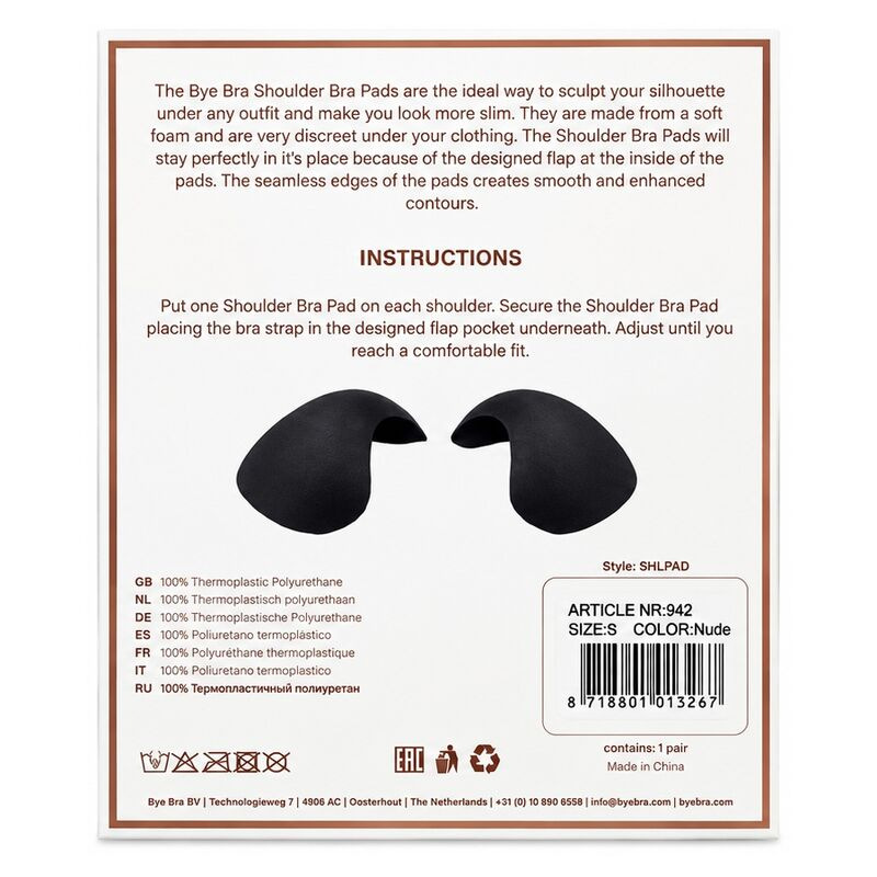 Bye-bra - shoulder protectors support beige 4