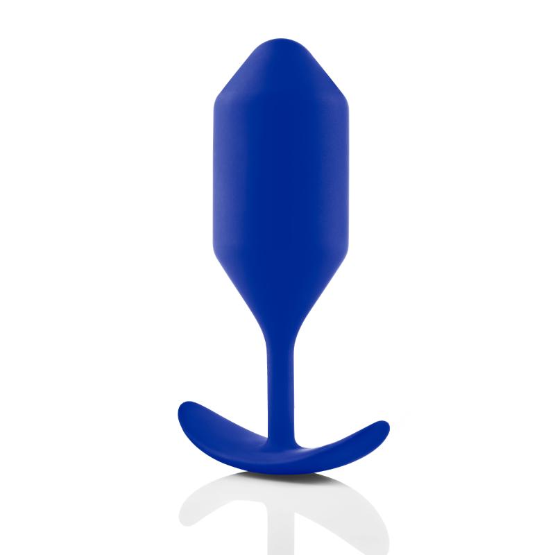 B-Vibe - Snug Plug 4 Navy 3