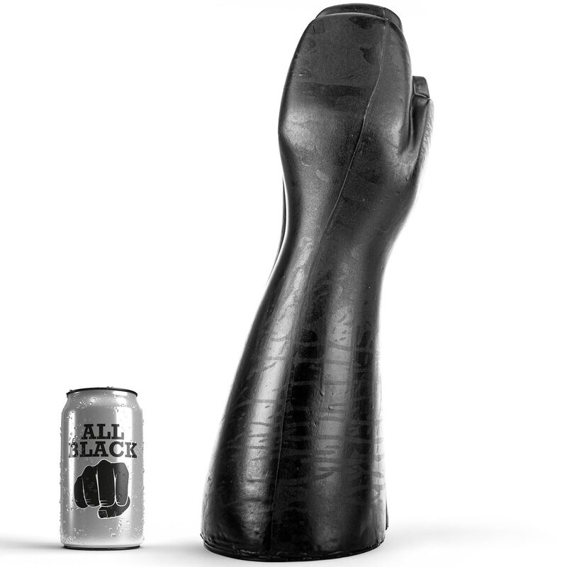 All black - dildo fisting 39 cm