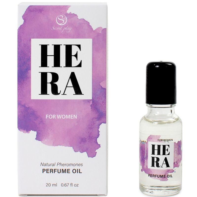 Secretplay - hera natural perfume pheromones in oil for women 20 ml