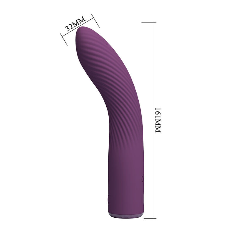 Pretty love - kissell rechargeable vibrator 10 functions purple 7