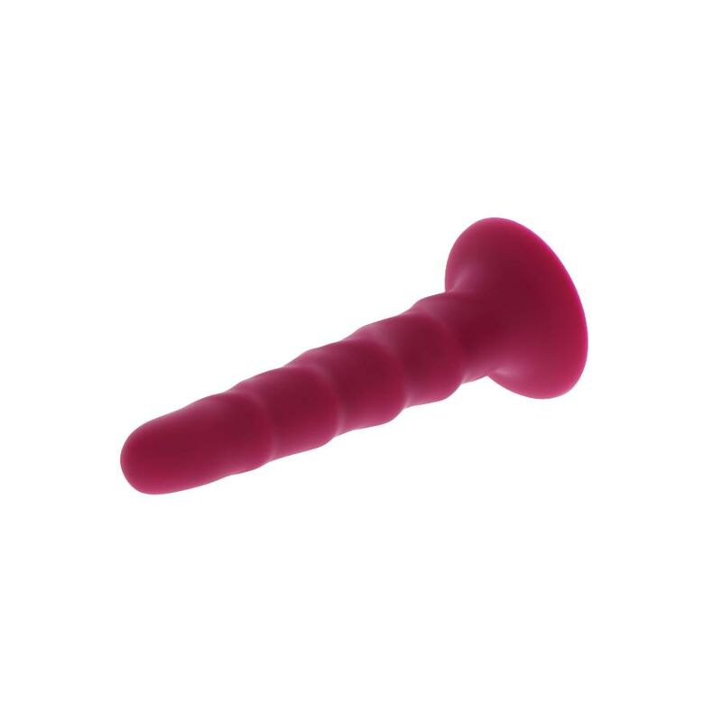 Get real - ribbed dong 12 cm red 3